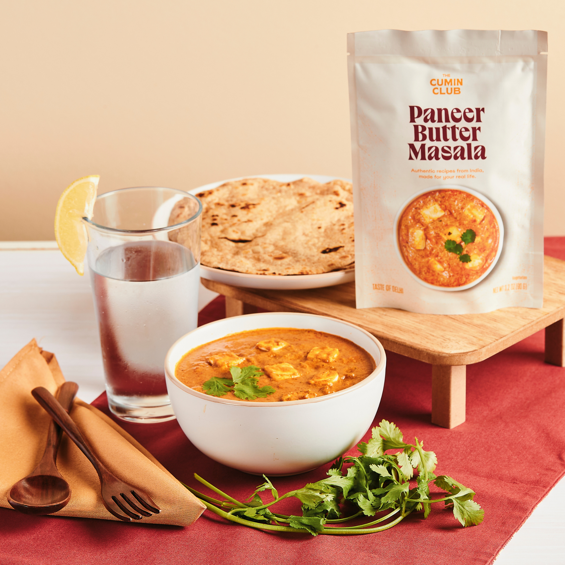 The Cumin Club Paneer Butter Masala 3 Pack | Healthy 5 Minute Indian Food 