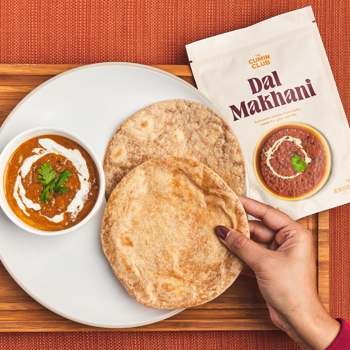 The Cumin Club Dal Makhni 5 Pack | Healthy 5 Minute Indian Food 