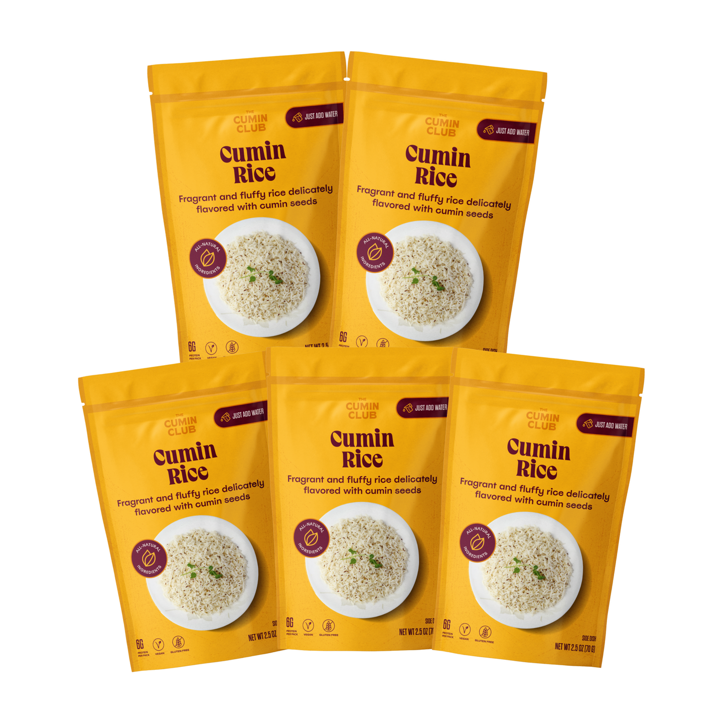 Cumin Rice - Pack of 5 