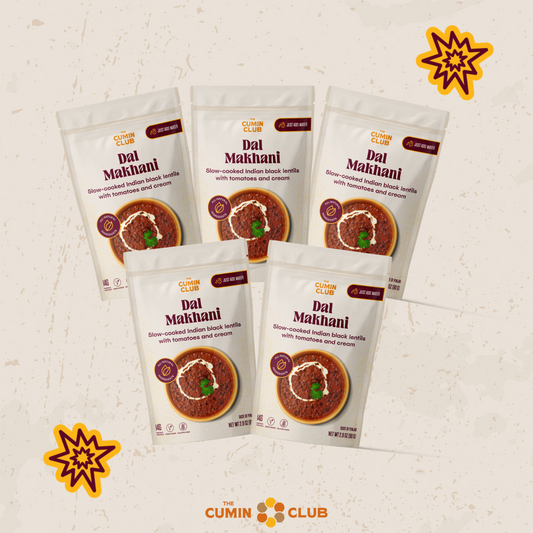 The Cumin Club Dal Makhni 5 Pack | Healthy 5 Minute Indian Food 